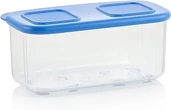 Tupperware Mates Storage Box, 460ML - Blue Clear