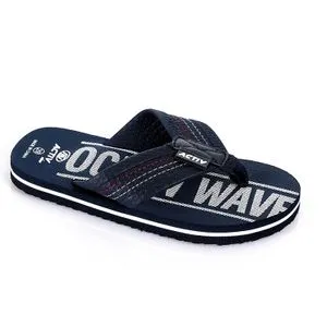 Activ Boys Navy Blue One Thong Slippers