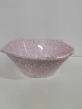 Pure 136187 Melamine Granite Square Sauté Bowl For Home, Hotel And Restaurant - Pink