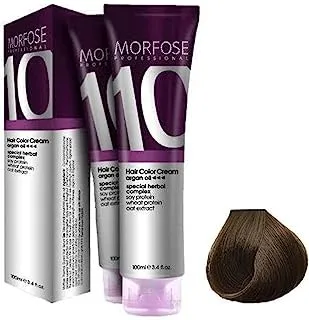 Morfose 10 Professional Hair Colour Cream 100 ml, No. 7.35 Hot Chocolate Brown