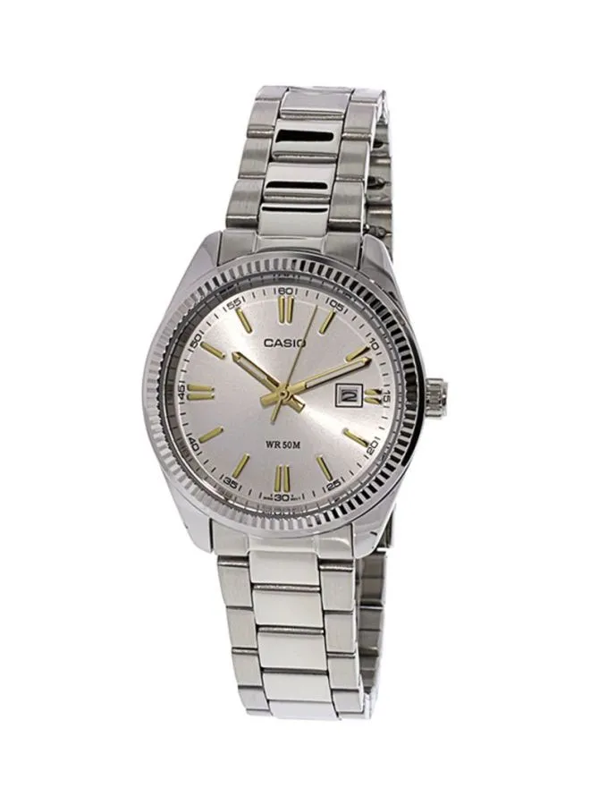 CASIO Women's Enticer Analog Watch Ltp-1302D-7A2V - 35 mm - Silver