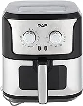 RAF Air Fryer,R.5329,8L 1600W,Black*Silver