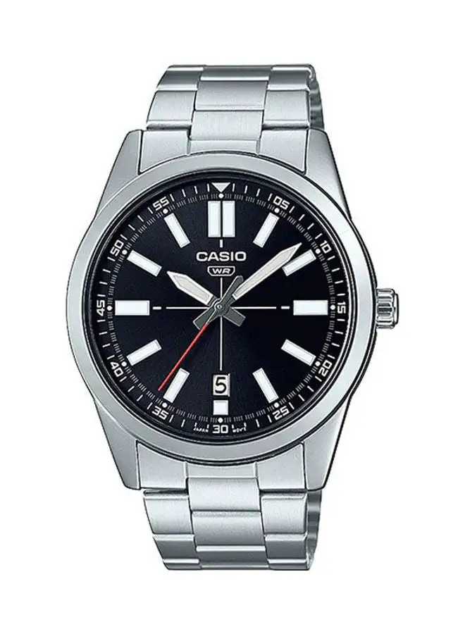 CASIO Men's Stainless Steel Analog Watch MTP-VD02D-1EUDF