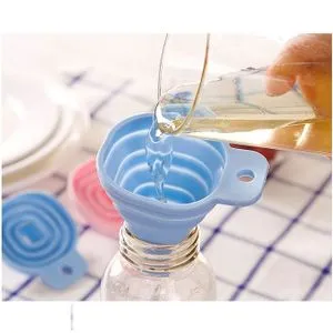 Collapsible Silicone Funnel