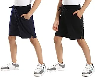 Kady Kids Bundle of 2 Side Pockets Boys Shorts Bundle of 2 Side Pockets Boys Shorts