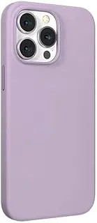 Devia Nature Series Silicone Magnetic Case for iPhone 14 Plus, 6.7 Inch Size, Purple