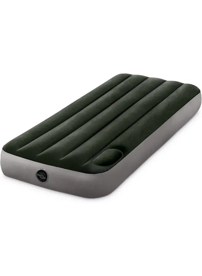 INTEX Jr. Twin Dura-beam Downy Airbed With Foot Bip