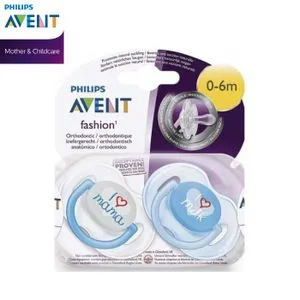 Philips Avent Classic Pacifier,0-6, Pack Of 2, SCF172/51