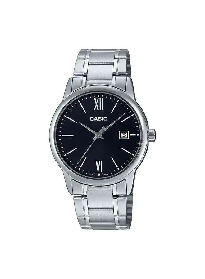 CASIO Stainless Steel Analog Watch MTP-V002D-1B3UDF