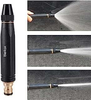 BELLOX ENTERPRISE Car Water Spray Nozzle, High Pressure Water Spray Gun Nozzle, Water Hose Nozzles for Gardening, Washing Bikes, Cars, Window Cleaning