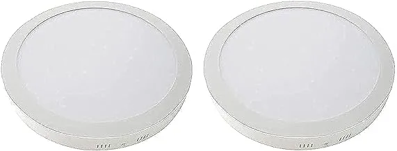 24W Led Spot Panel Light Surface Mounted white - 2 Pieces