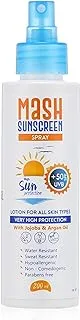 Mash sun screen spray spf +50-200 ml lotion