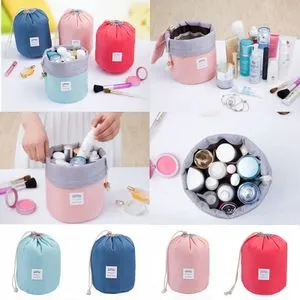 Round Makeup Brushes And Tools Organizer Bag