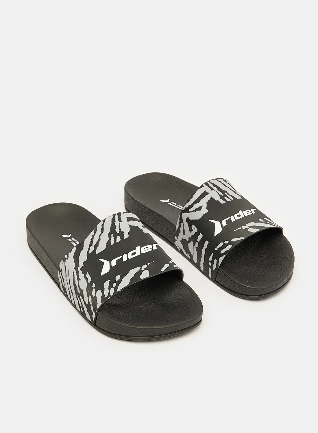 RIDER RIDERULL 86 SLIDE IN SLIPPER/BLACK/GREY/WHITE