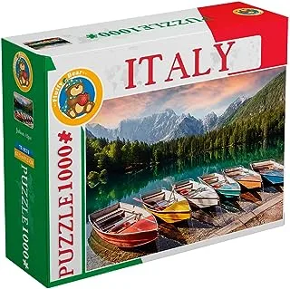 Fluffy Bear Tr-9074 1000 Pieces Jigsaw Puzzle Italy Julian Alps It'S Fun Activity To Do Alone Or In A Group - Multi Colour