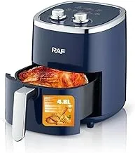 RAF Air Fryer، R.5006B، 4.8L 1200W، Blue