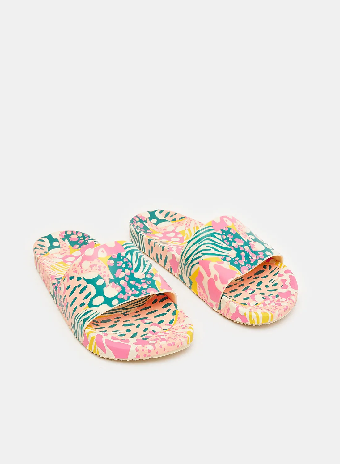 Zaxy ZAXY MANIFESTAR COLOR SLIPPER/PINK MULTICOLOR