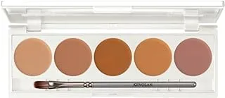 KRYOLAN CAMOUFLAGE QUNINTET 5 CLR NO.75015 DQ2