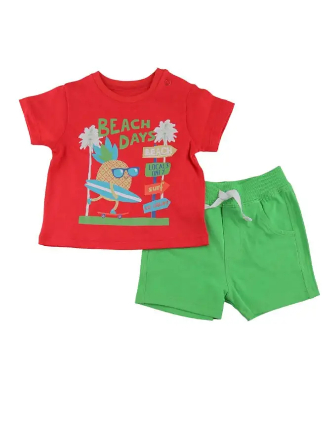 El Sayaad Baby Boys T-shirt and shorts sets