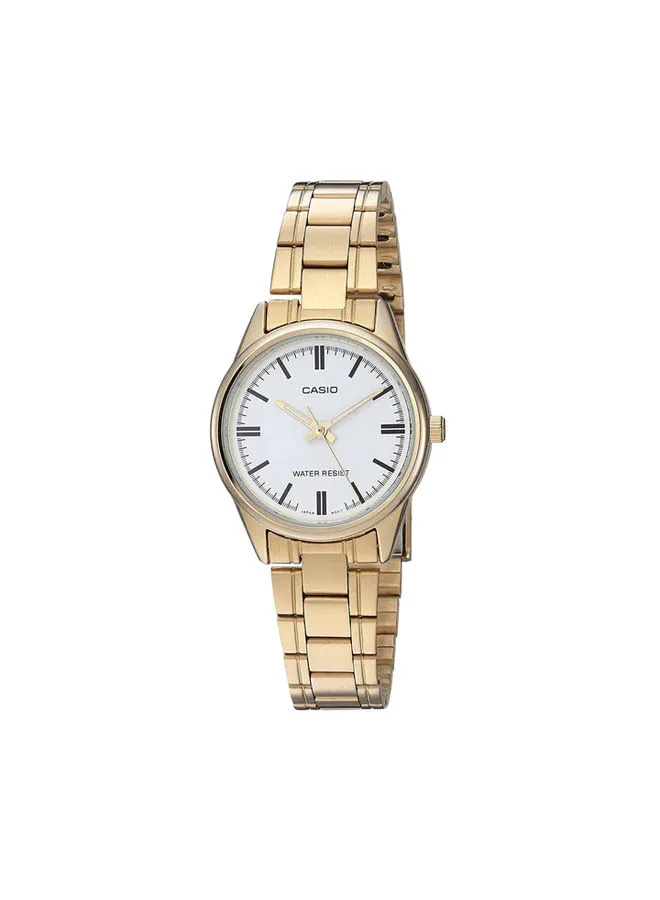 CASIO Stainless Steel Analog Watch LTP-V005G-7AUDF