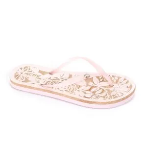 Activ Floral Prominent One Thong Rose Slippers