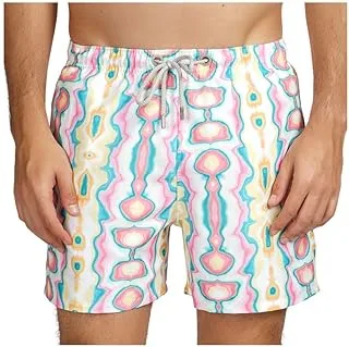 Voy Mens Trippy Swim Trunks