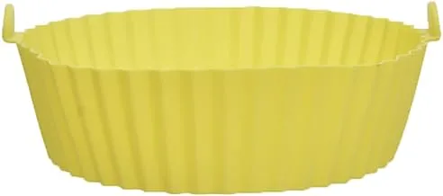 Generic Silicone Food Grade Tray Non Stick With High Temperature Baking Resistance For Air Fryer - Yellow