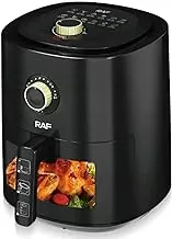 RAF Air Fryer,R.5332B,6L 1500W,Black