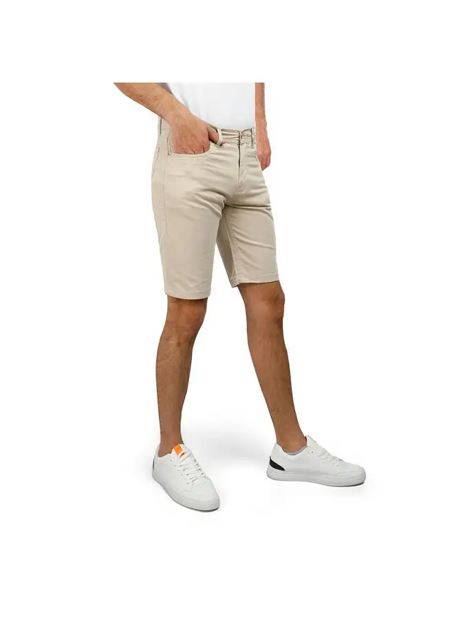 Coup COUP Slim Basic Short For Men - Beige - 28