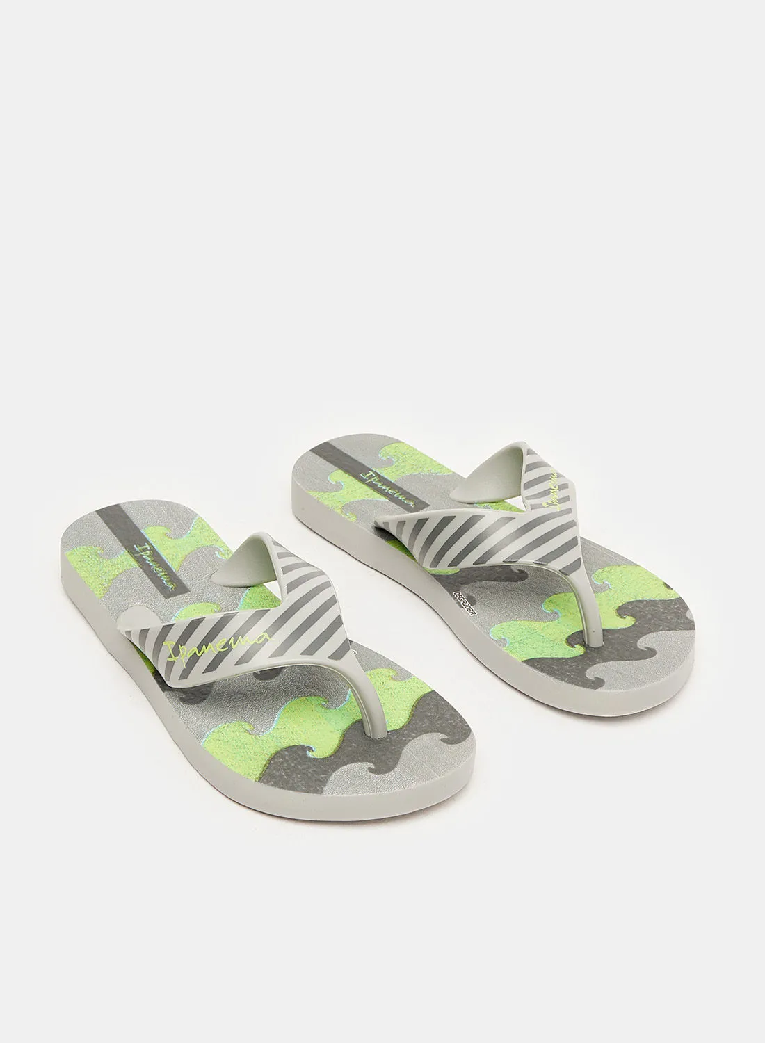 Ipanema IPANEMA DECK INF SLIPPER/GREY/DARK GREY/GREEN