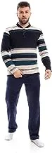 kady training with pant long sleeves Men navy*teal*beige 4XL