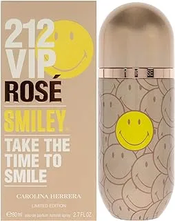 CAROLINA HERRERA 212 VIP ROSE SMILEY by Carolina Herrera, EAU DE PARFUM SPRAY 2.7 OZ (LIMITED EDITION)