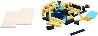 Generic Plastic Creative Building Blocks Game With Gym Design Suitable For Kids Set Of 245 Pieces - Multi Color