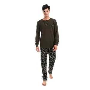 Caesar Men's Pajama Set T-shirt And Pant