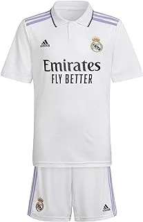 adidas REAL H Y KIT WHITE FOOTBALL/SOCCER MINIKIT (APP) HA2670 for Unisex white size 11-12- Regular