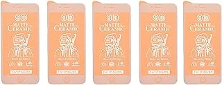 Generic Ceramic 9D Non breakable Screen Protector With Anti Fingerprint And White Edges For IPhone 6 4.7