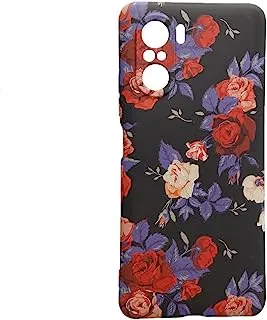 Generic Dragon Plastic Creative Back Phone Protection Case With 3D Flowers Print Design And Silicone Safety Edges For Xiaomi Mi 11X Pro 6.67 Inch - MultiColor