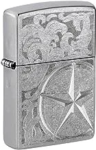 Zippo AE180797 207 Star Struck Street Chrome Windproof Lighter