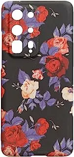 Generic Dragon Plastic Creative Back Phone Protection Case With 3D Flowers Print Design And Silicone Safety Edges For Huawei P40 Pro Plus 6.58 Inch - MultiColor