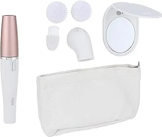 فرشاة التنظيف Braun Face 840 Travel Beauty Edition - آلة إزالة شعر الوجه