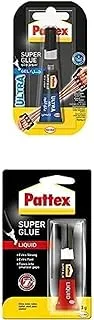 Pattex super glue gel, 2 gm + Henkel pattex superglue liquid 3g