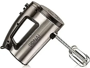 Sonai Hand Mixer -5 Speeds and turbo function,300 Watt,SH-M790