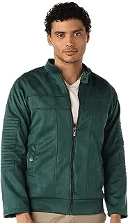 CAESAR Mens Mens Chamois Jacket With Zipper And Inner Lining Jacket