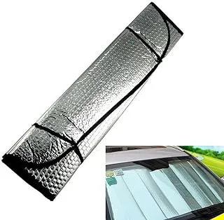 JMAHM Car Sunshades Front Rear Side Windows Sunshades Sun Screens for Cars (Silver)