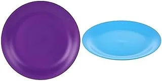 M-Design Lifestyle Dinner Plate, 26 cm - Purple + M-Design Lifestyle Dinner Plate, 26 cm - Blue