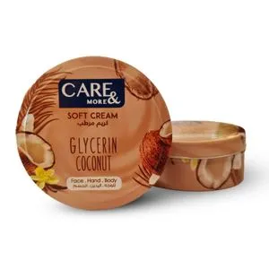 Care & More Soft Cream glycerin & Coconut - 125 Ml