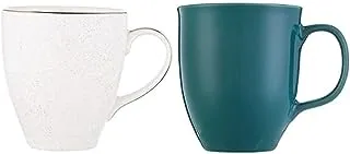 Rosa FM mug Cappuccino Sandy + Rosa By Fathy Mahmoud Mug with handle - Green