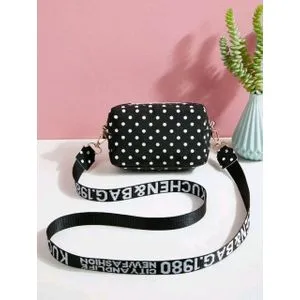 SHEIN Mini Polka Dot Crossbody Bag-5637