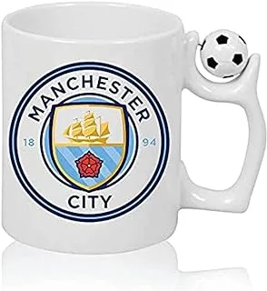 manchster city design printed football mug