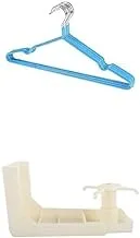 Bundle Metal hanger blue 10 pieces +Multi hanger mobile distribution stand 8292-63